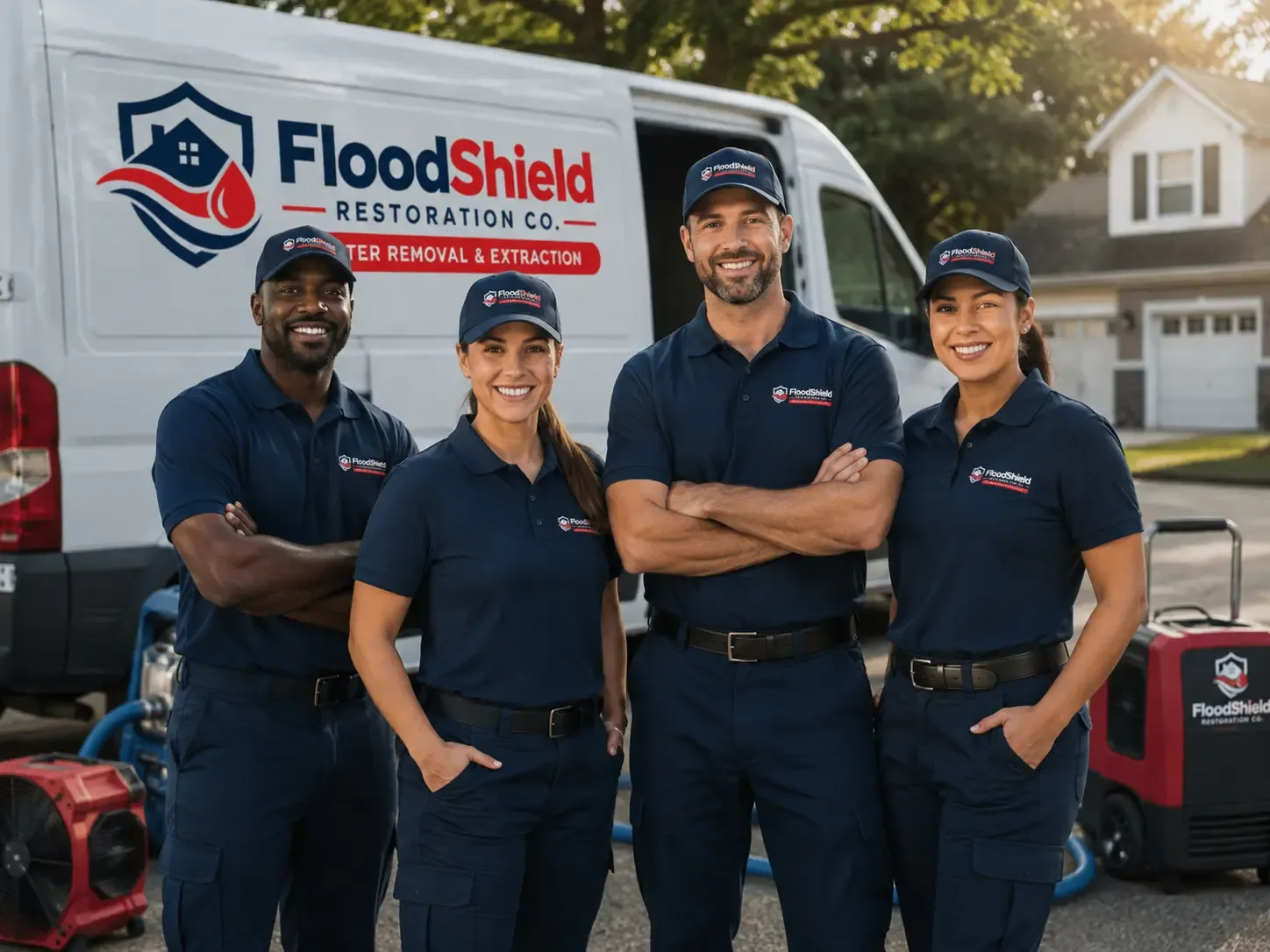 Flood Damage Restoration company in Foss, OK