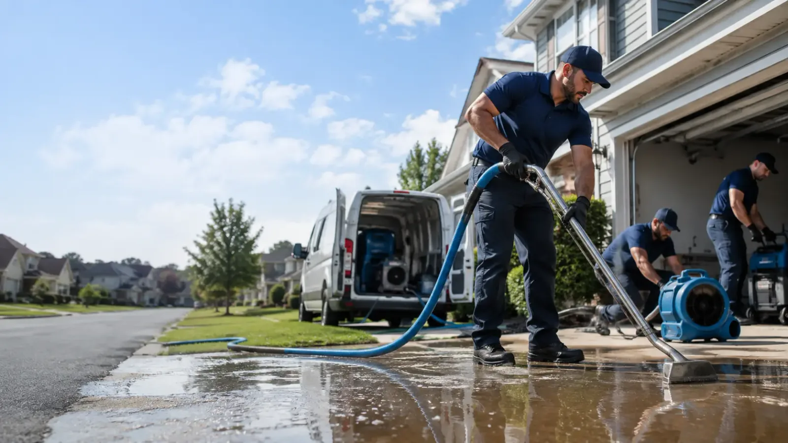 Flood Damage Restoration in Foss, OK